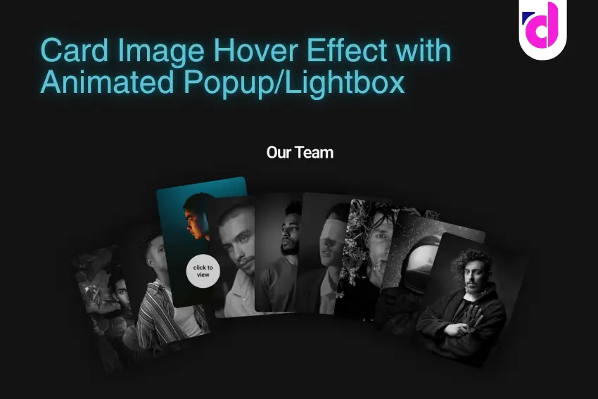 Card Image Hover Effect with Animated Popup_Lightbox - diva criativa